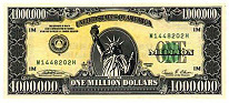 One million dollars